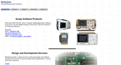 Desktop Screenshot of metratek.com