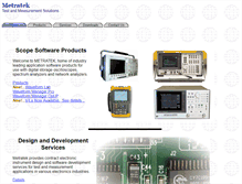 Tablet Screenshot of metratek.com